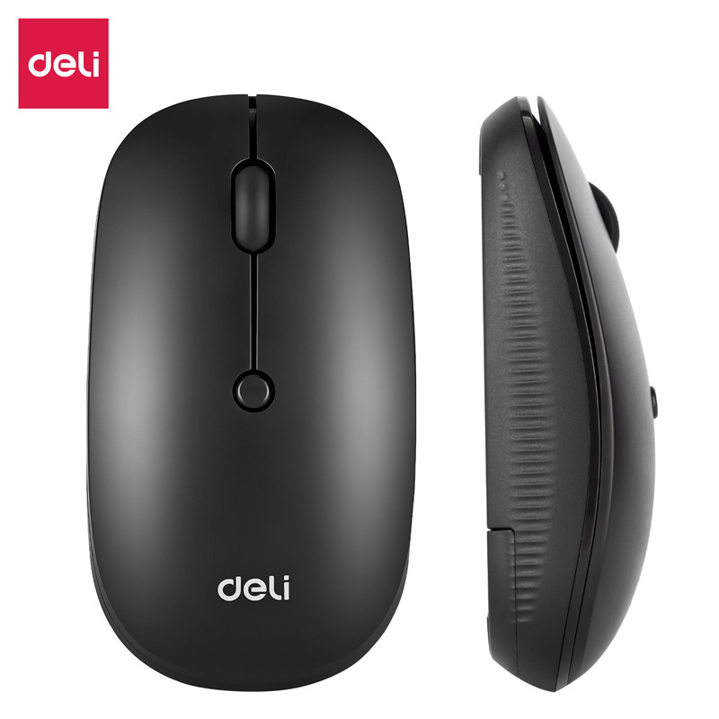 Deli Ln210-B Wireless Mouse Business Gaming Home Office Desktop Laptop USB Mouse
