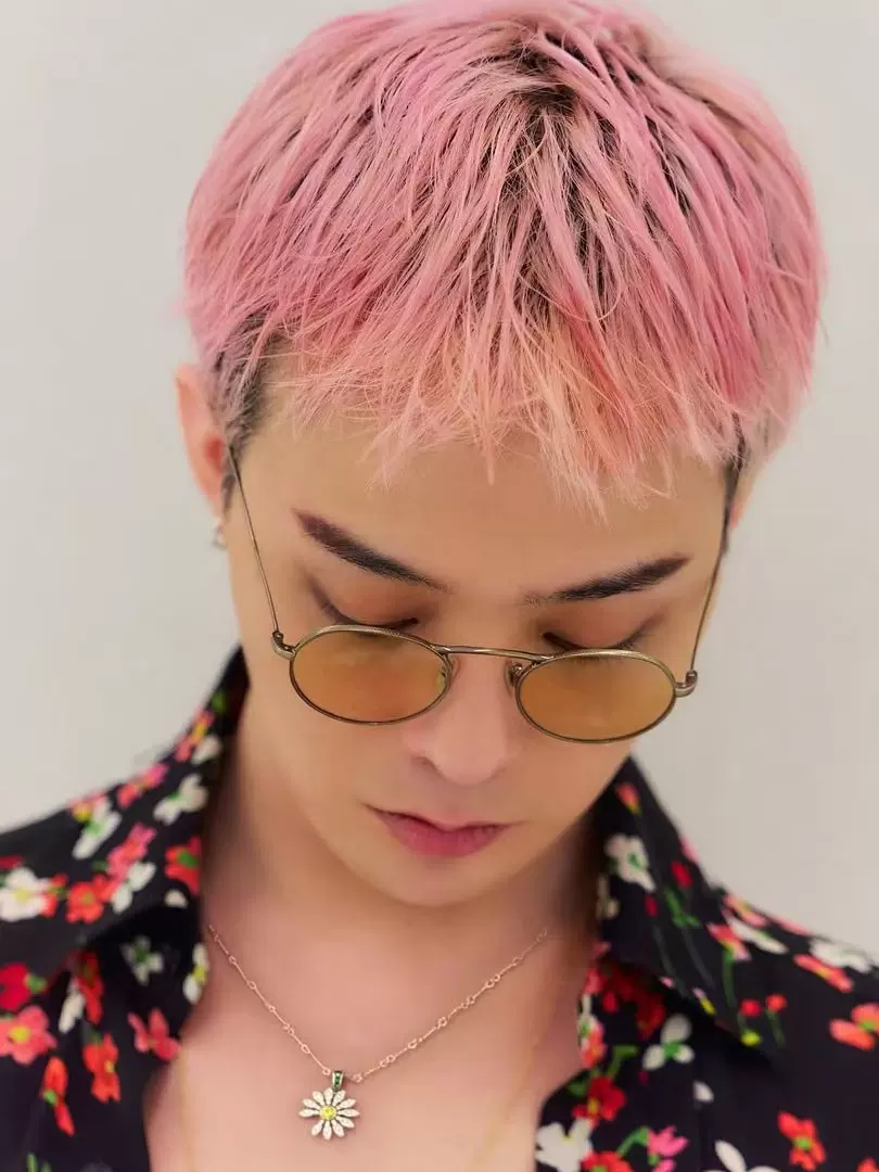 Wr Independent Pmo Style Daisy Necklace, G-Dragon Collaboration, Full Diamond 925 Silver, Summer Fresh Clavicle Chain