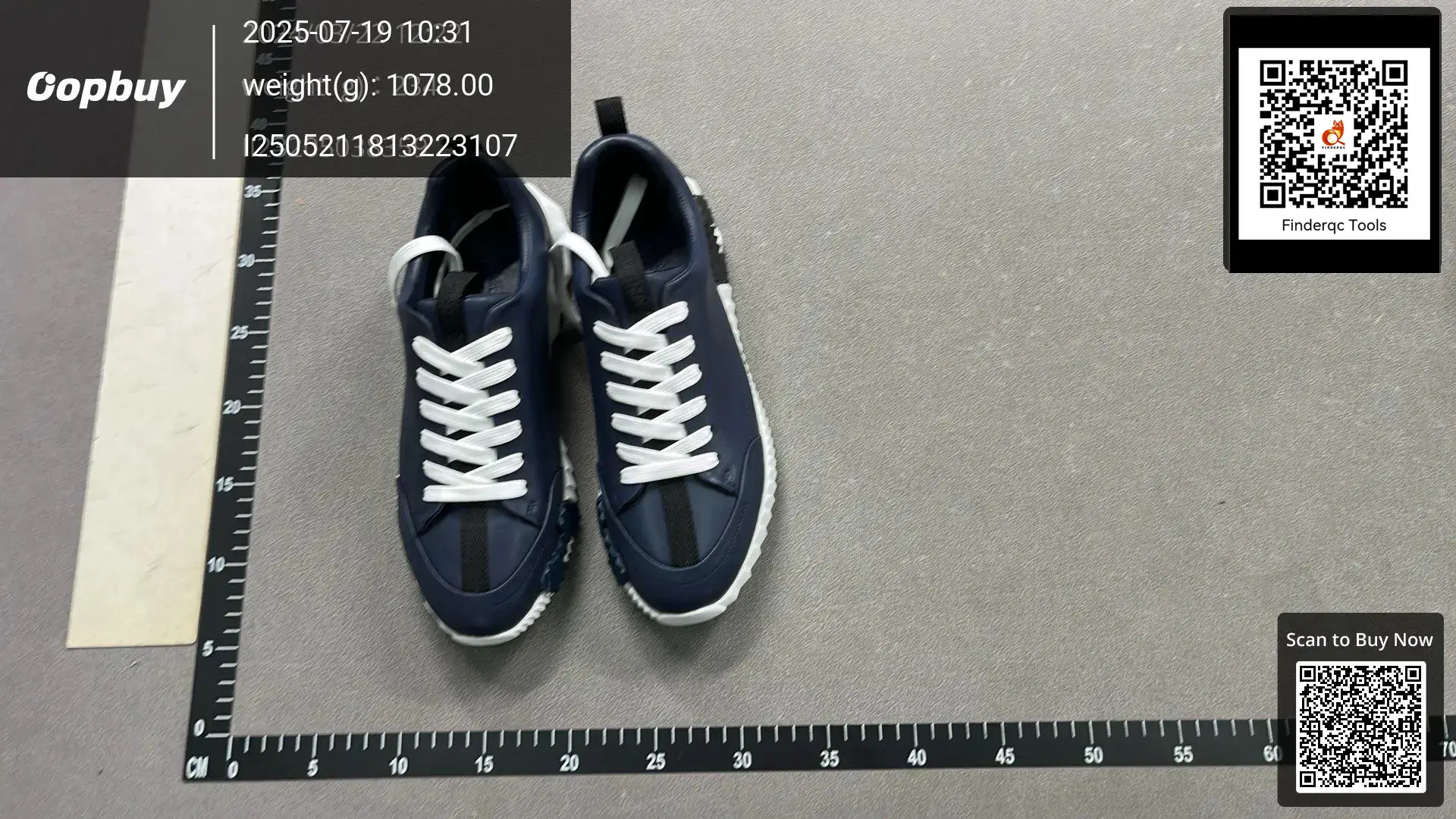 Aimao Men's Sneakers Navy Blue