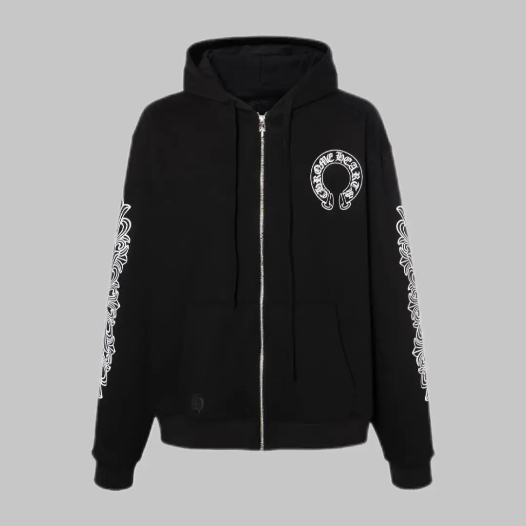 Chrome Hearts Horseshoe Zip Hoodie
