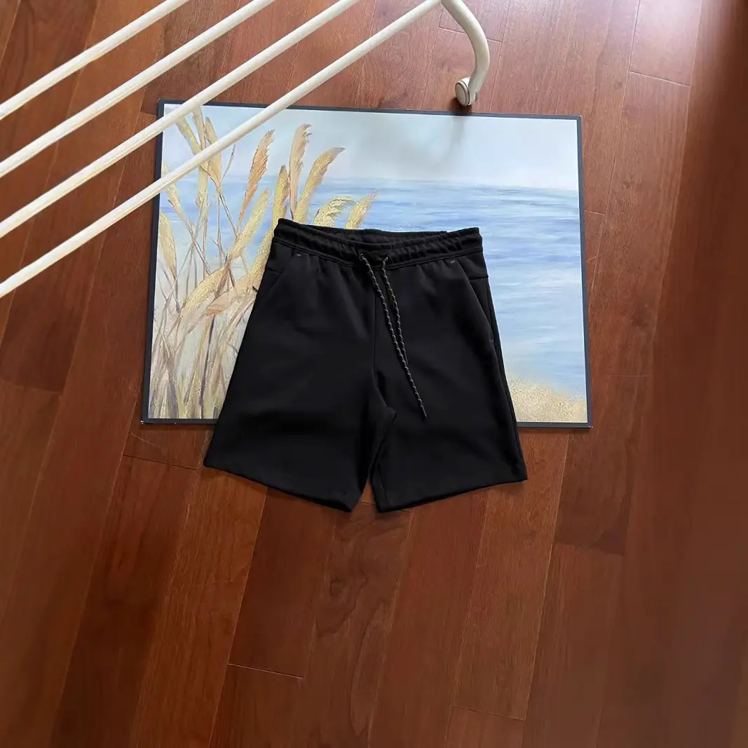 2025 Summer Casual Athletic Drawstring Multicolor Back Zipper Men's 503 Shorts Casual Pants Drawstring