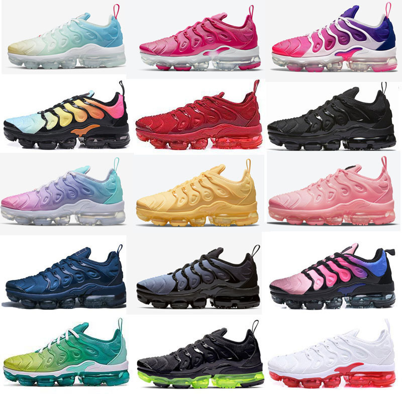 2019 foreign trade cross-border PLUS large air cushion shoes men's shoes sneaker foreign TN running shoes 36-47