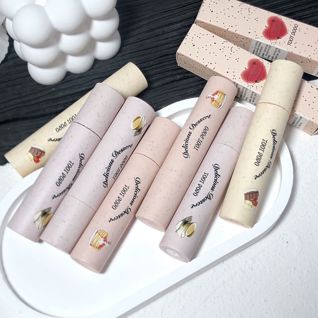 Toot Dodo Star Spot Fog Velvet Fog Lasting Color Not Easy to Stick Cup Matte White Lipstick Lipstick Lipstick Lip Gloss