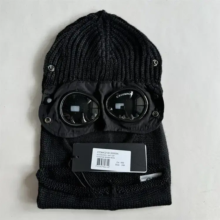 Wholesale new rib CP glasses autumn and winter knitted hat for men and women outdoor warm couple WINTER eye protection warm