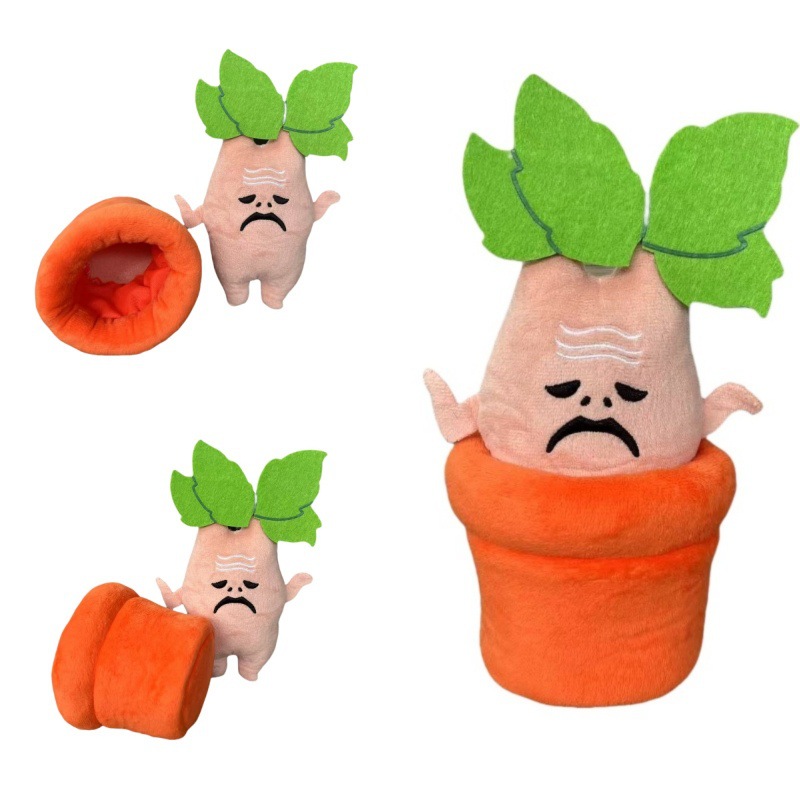 Amazon Best Selling Q Version Harry Potter Mandrake Mandrake Stuffed Toy Doll Doll
