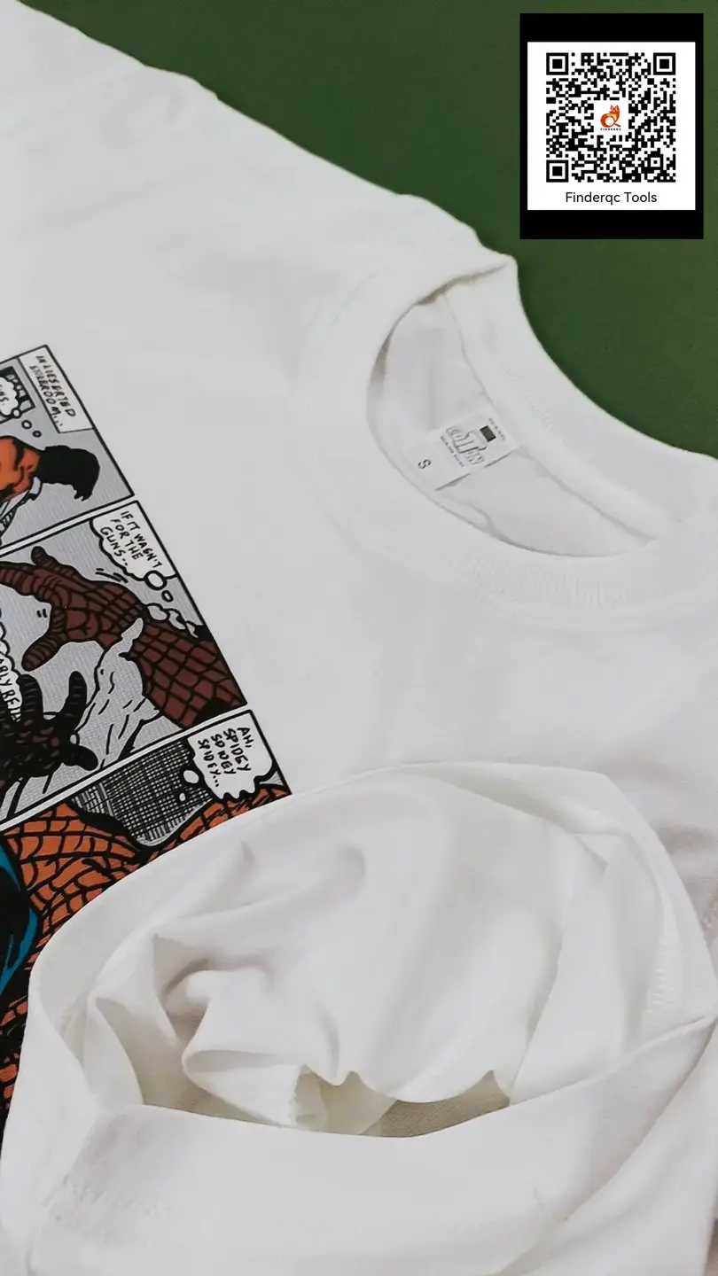 Spider-Man Cartoon Animation Co-Branded Spider-Man American Street Fashion Hip-Hop Short-Sleeved T-Shirt for Men and Women