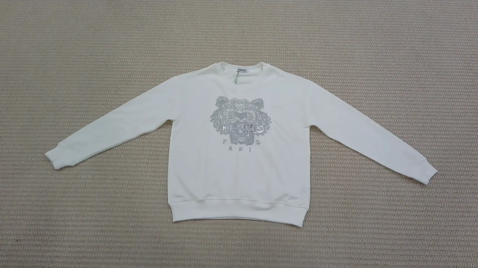 Kenzo Tiger Sweatshirt White
