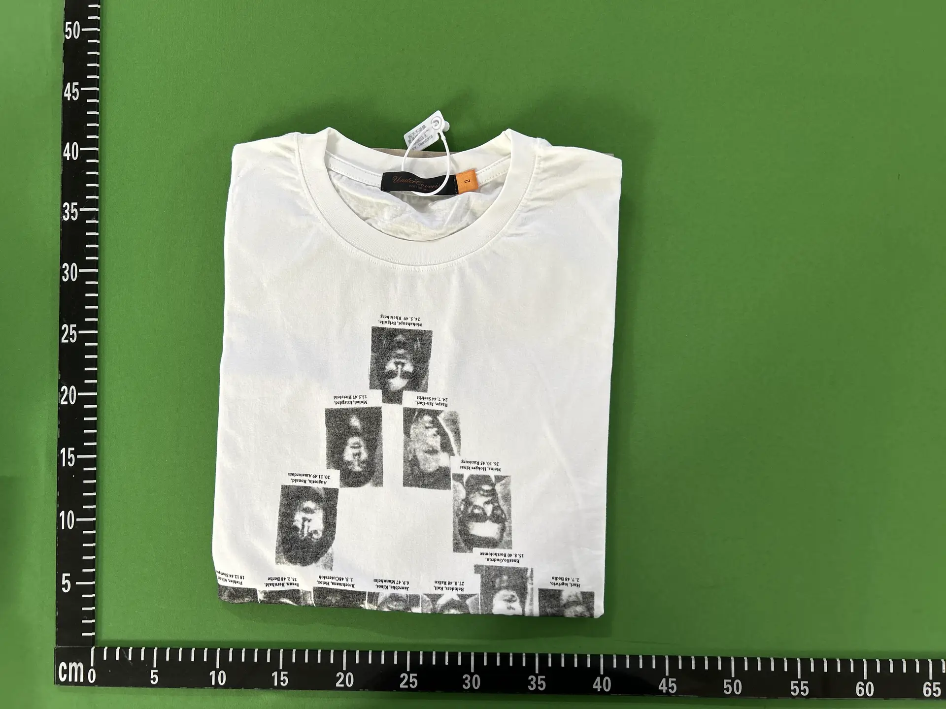 (in Stock, Immediate Dispatch) Undercover 06Ss T-Shirt with Multiple Heads Spoof Short-Sleeve Archive Item