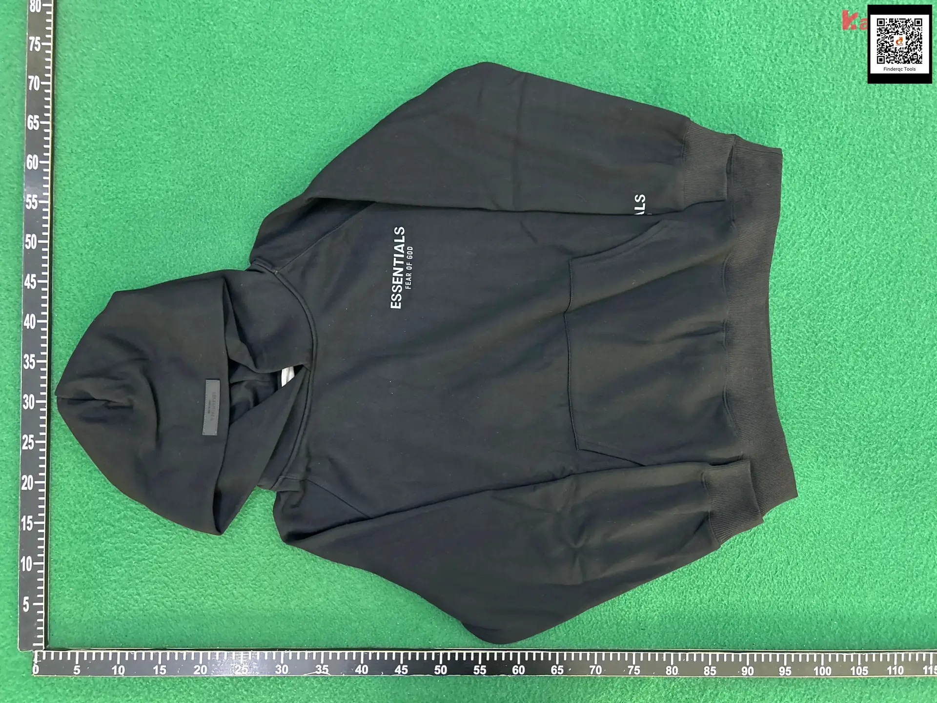 Fear of God Essentials Hoodie Black
