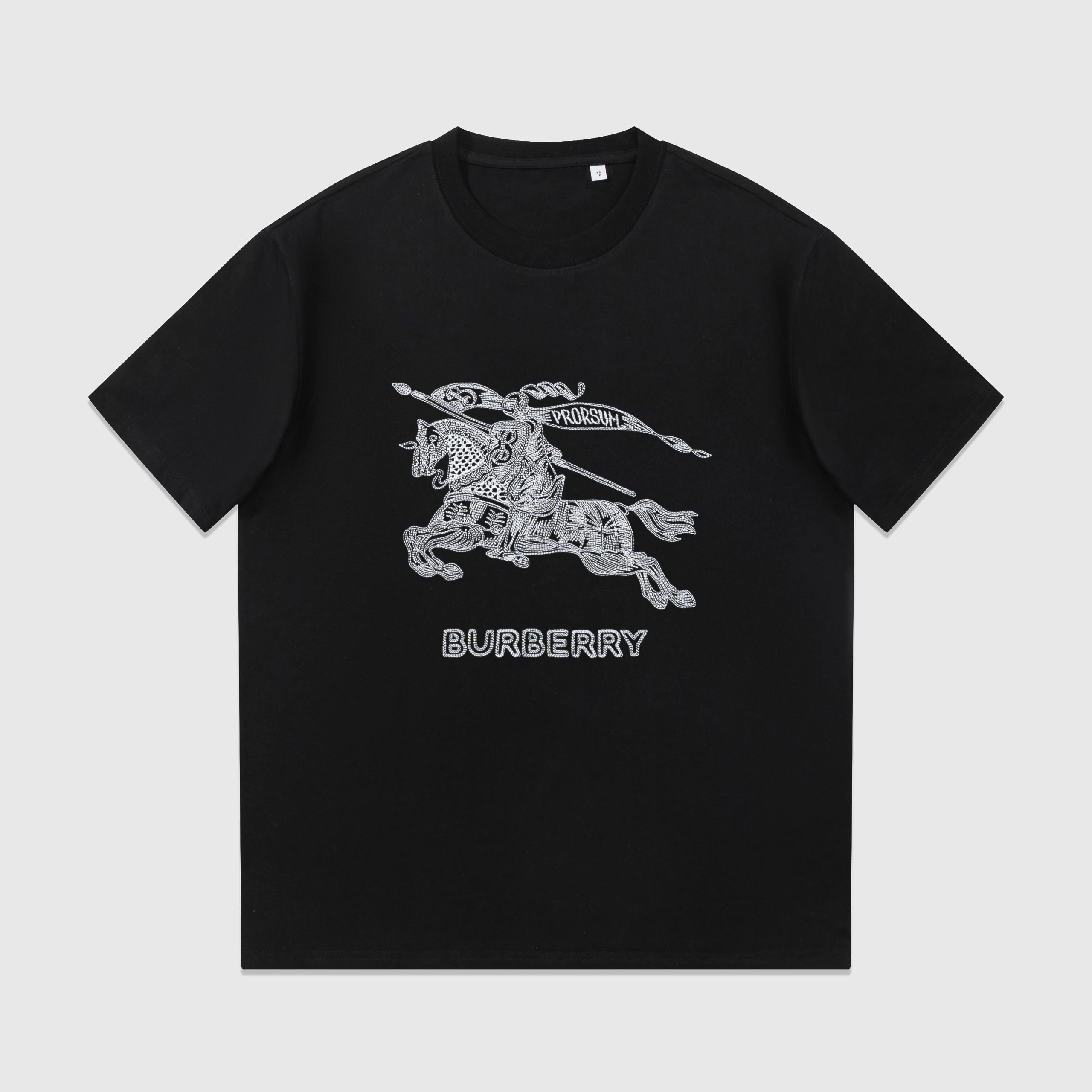 Burberry T-shirt with Equestrian Knight logo