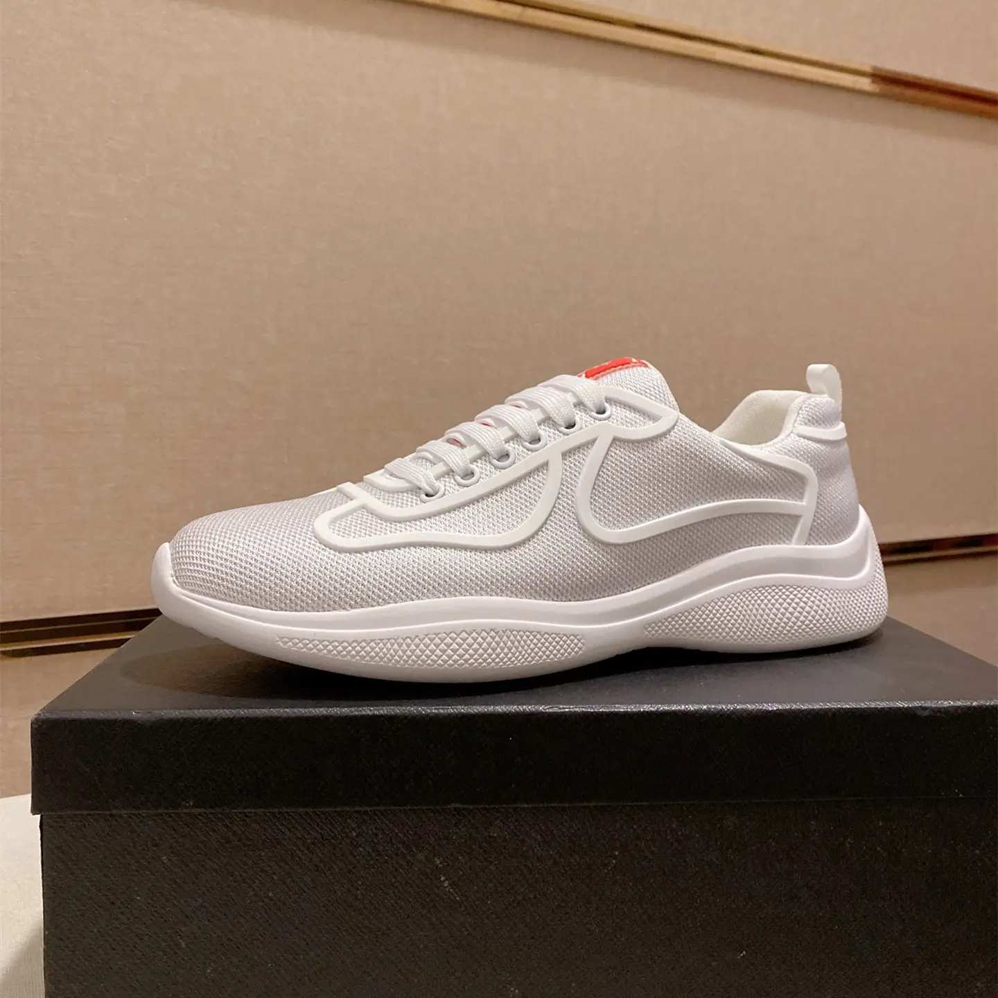 Summer New Men's Shoes K-style Sports Fashion White Shoes Shoelace Comfortable Platform Pure Color Breathable Mesh Casual Shoes