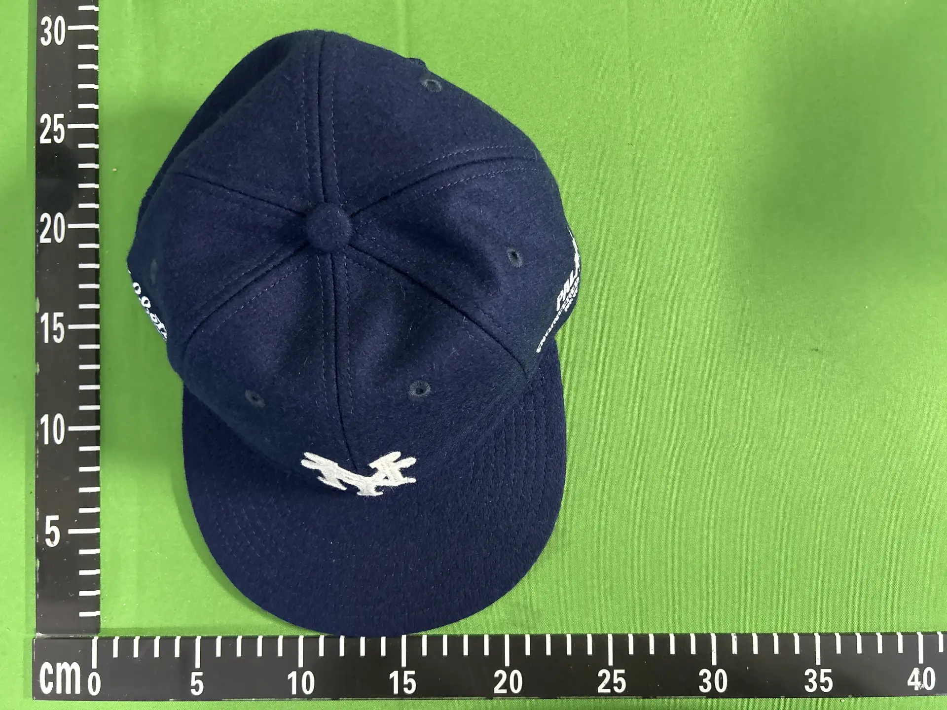 Wool blend warm classic overlay embroidered baseball cap Ebbets Hat wide brimmed dome versatile for daily use