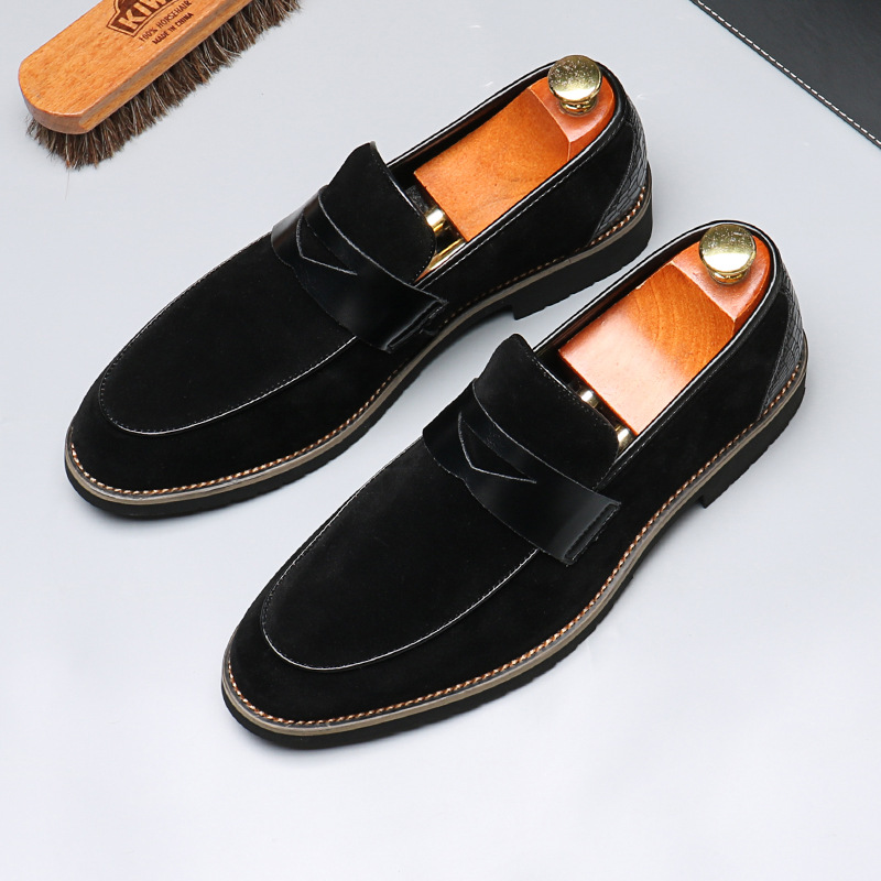8608 Loafers Loafers Men's Slip-On Slip-Ons Large Size Casual Men's Small Leather Shoes for Delivery
