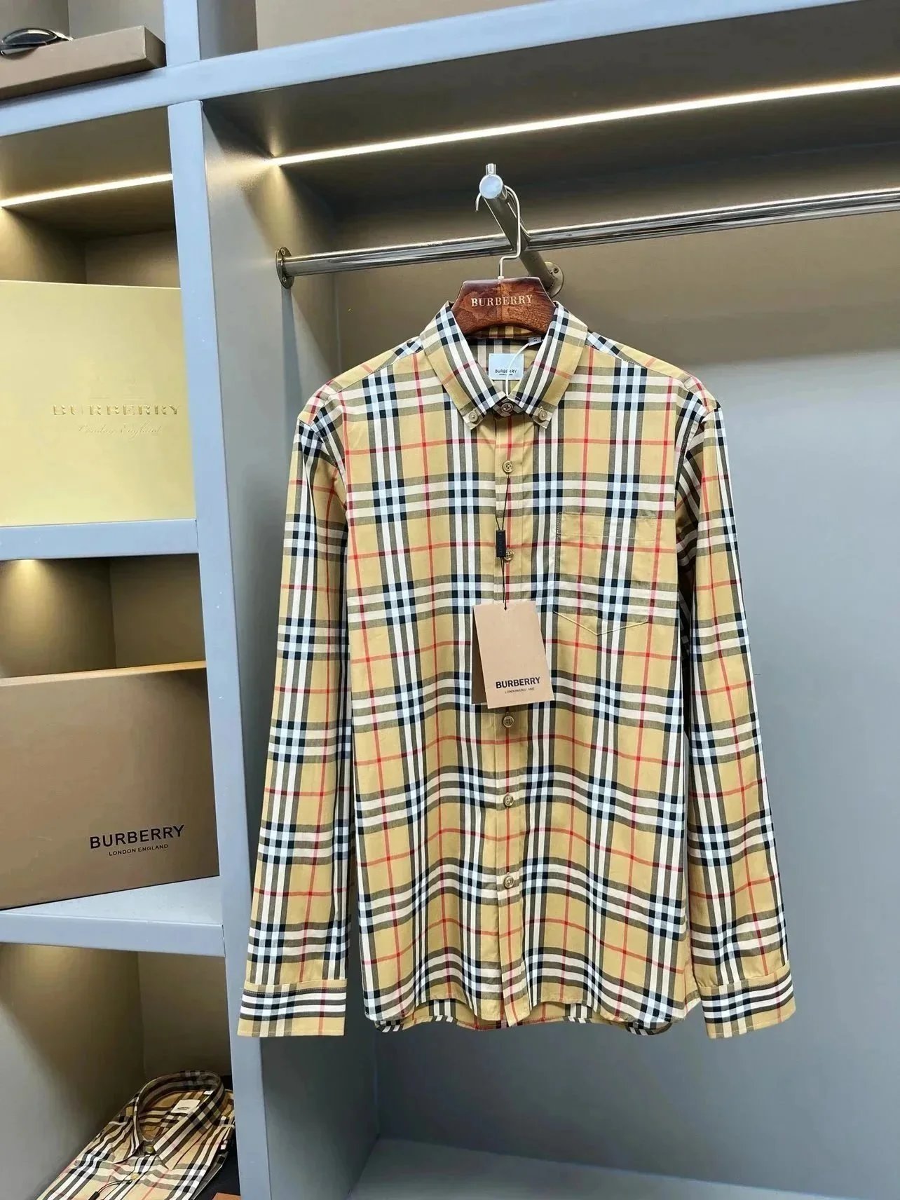 Burberry Plaid Shirt