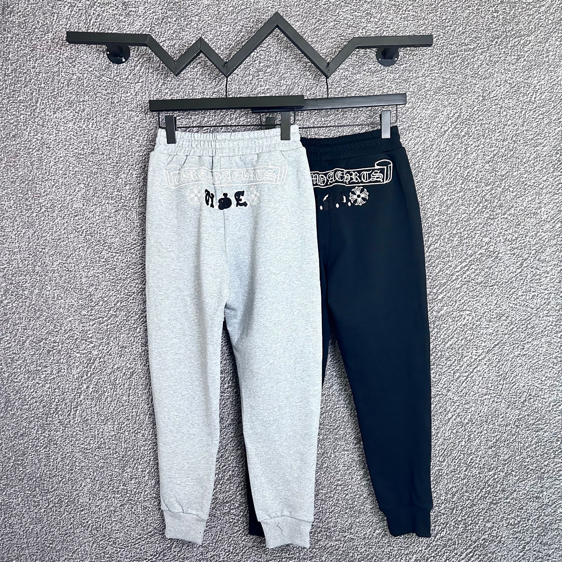 High Version Corolla 24Ss New Gray Mattyboy Graffiti Sweatpants Men and Women Loose Pants Factory Direct Sale
