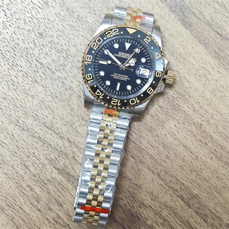 Nh34 Submariner Mechanical Watch Gmt Submariner Restoration Watch Luminous Automatic Mechanical Watch S Stainless Steel Sub Watch 40mm