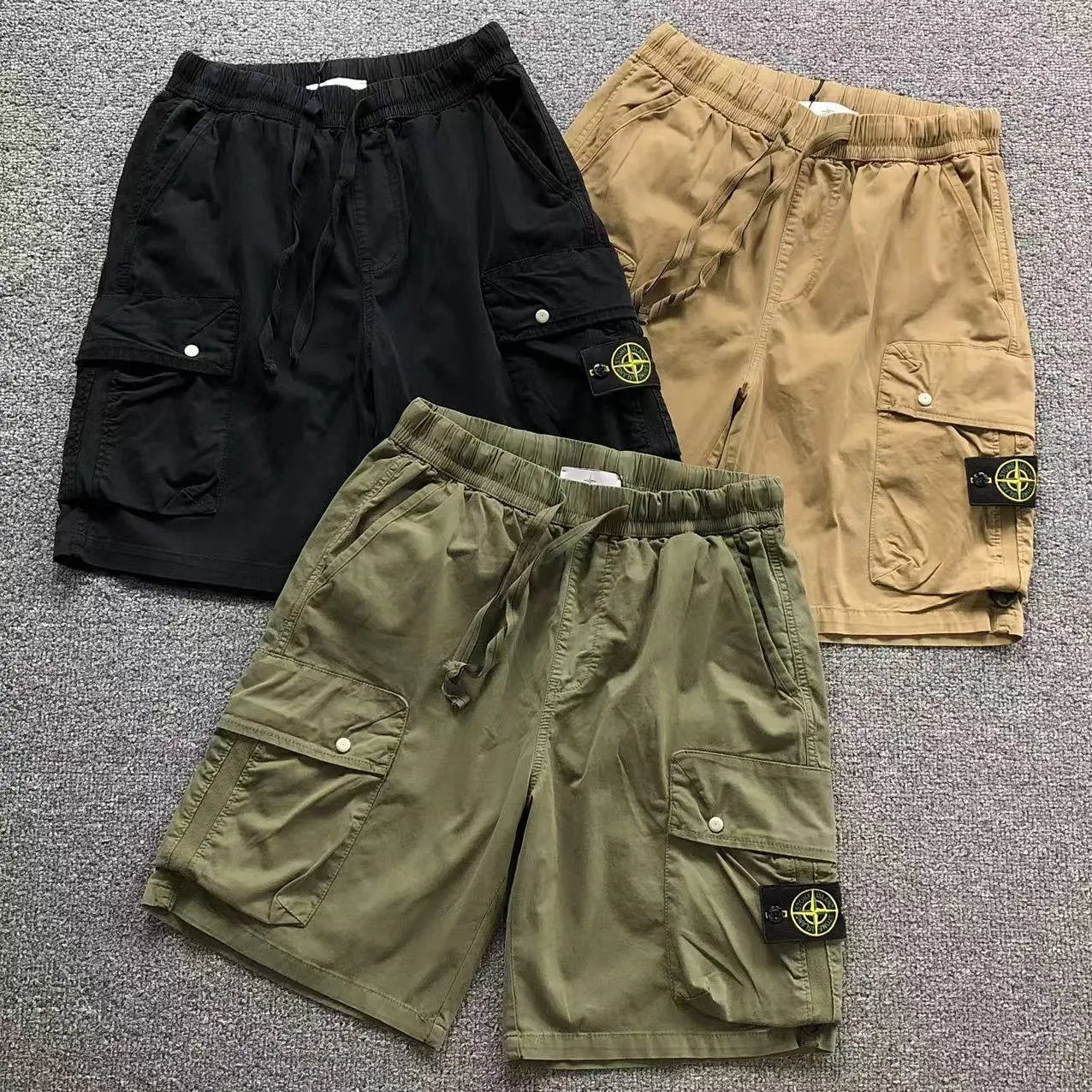 STONE ISLAND cargo shorts