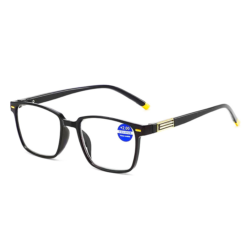 Reading glasses for men and women, elegant and comfortable full-frame long-sighted anti-blue light Baita reading and reading glasses for the elderly