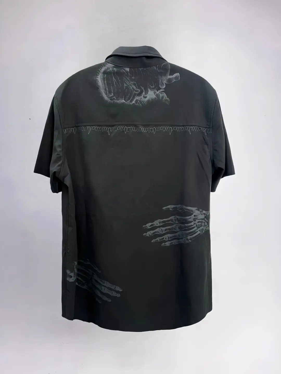 Undercover 2004Ss but Issue but Beautiful Eyeball Ghost Hand Brain Print Weird Shirt