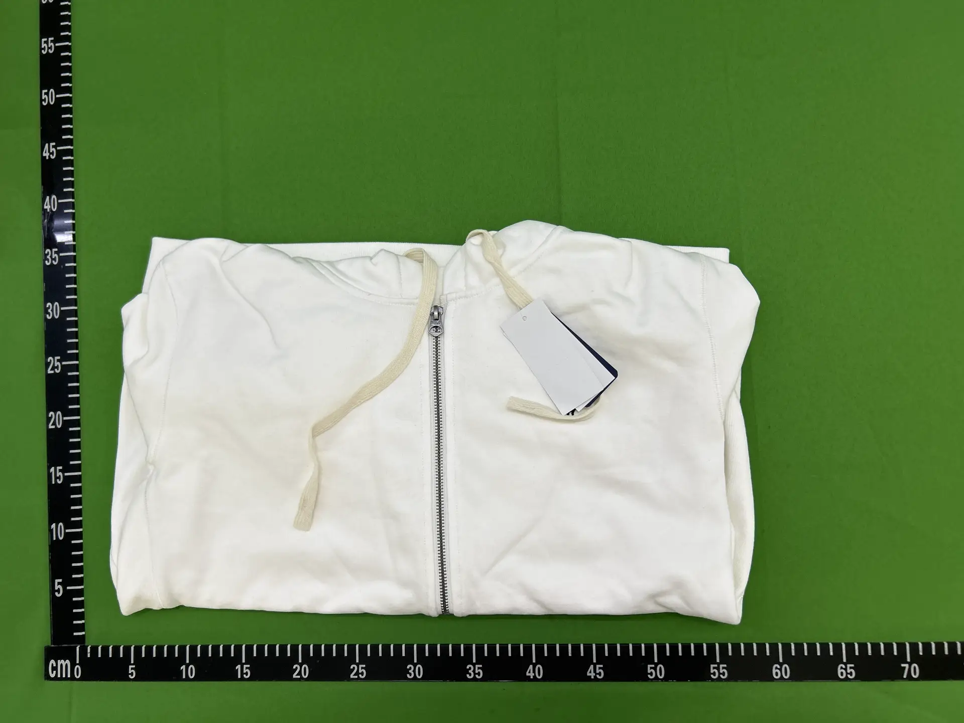Ralph Lauren Zip Hoodie White
