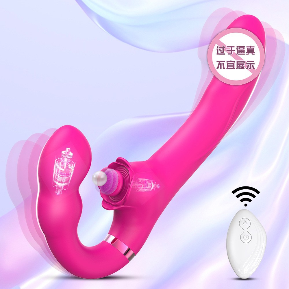 New Product Sav190 Double Shock Slap Stick for Women 10-Frequency Vibration Massage  Sexy Adult Products Wholesale