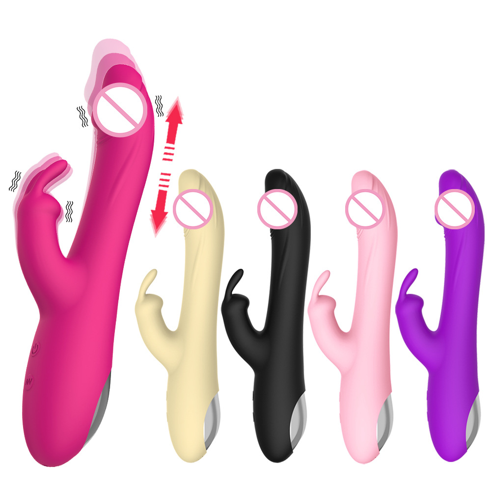 Leya Adult Products Manufacturer Wholesale Rechargeable Dual G-Spot Rabbit Massage Vibrator Female Telescopic Wand Aliexpress