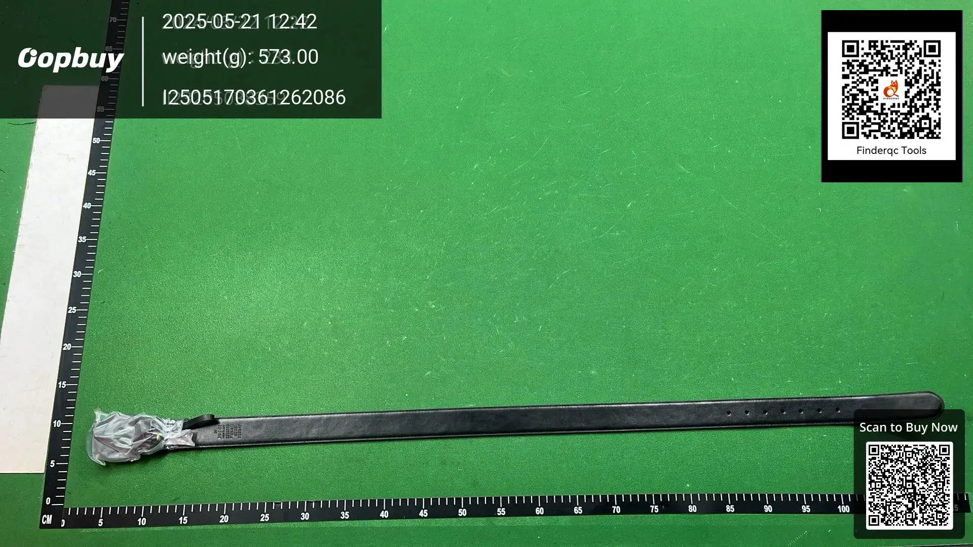 Black Leather Belt