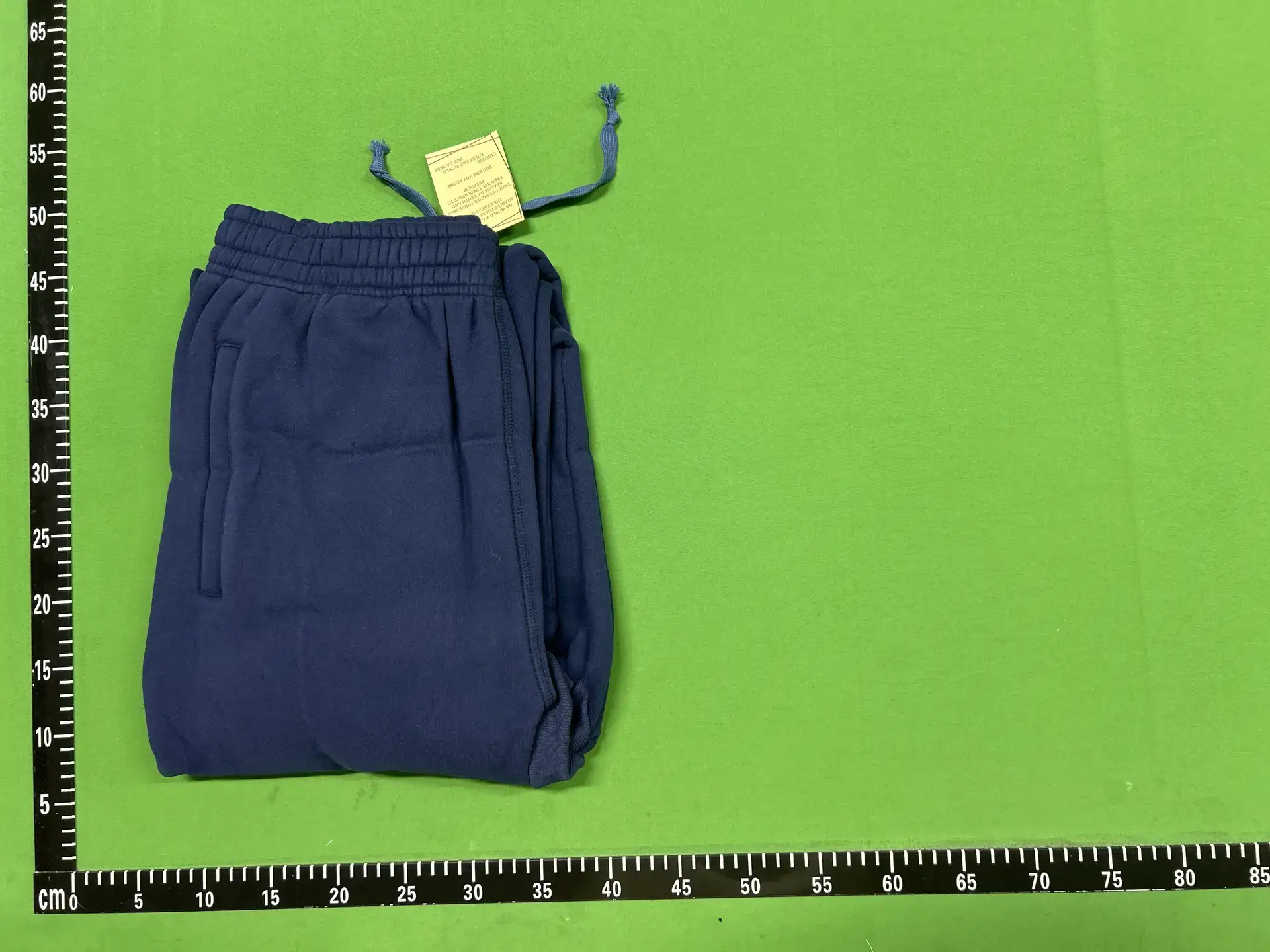 Navy Blue Fleece-Lined Sweatpants