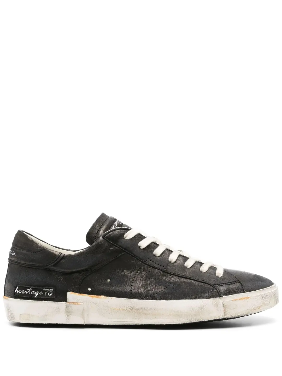 Philippe Model Paris Dirty Shoes Small Dirty Shoes Distressed Sneakers Men's Shoes Women's Shoes Fashion Casual Shoes