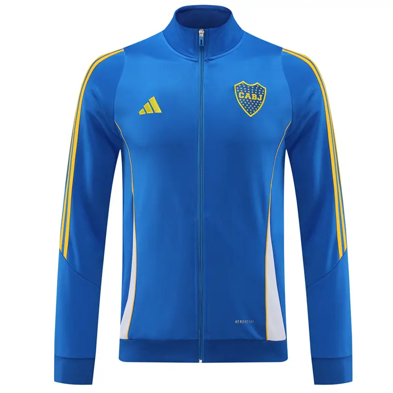 24/25 Boca Juniors Long sleeves Football Uniform jacket Outwear Outdoor Training Uniform Appearance Sportswear