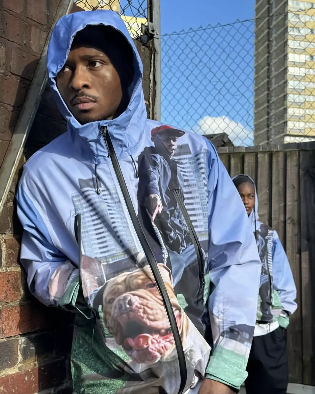 Corteiz Windbreaker Jacket, Windproof, Waterproof, Reflective Jacket, Same Style as European and American Celebrities, Ukdripdrill Street Style
