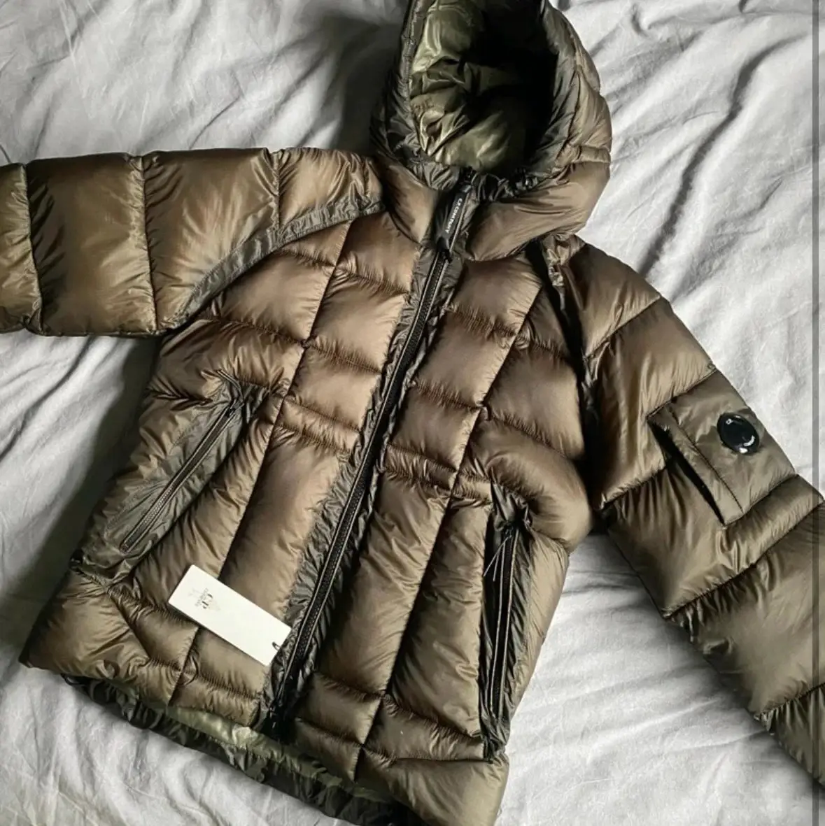 Hot list White duck down jacket hooded cold windproof warm jacket