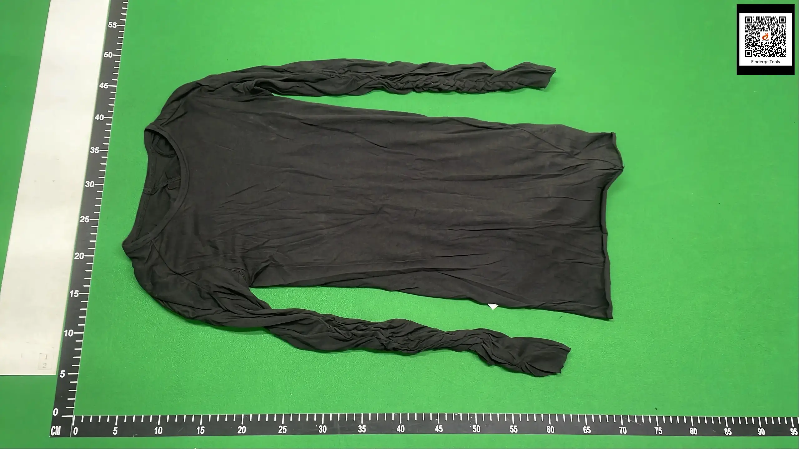 SUBHUMAN VO22038SS90-RA Black Long Sleeve T-Shirt