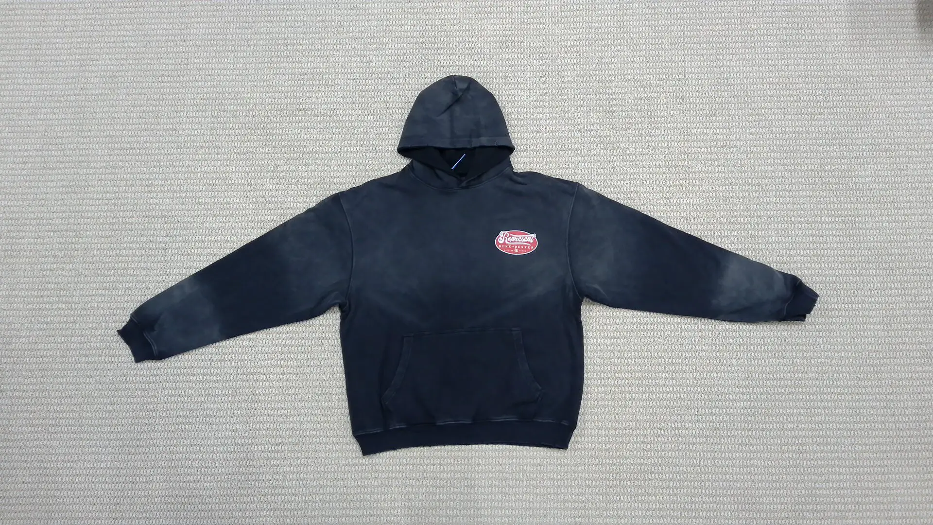 REPRESENT REP American Slogan Letter logo Waffled Stitching Old Hooded Sweat Men's and Women's Fashion Brand