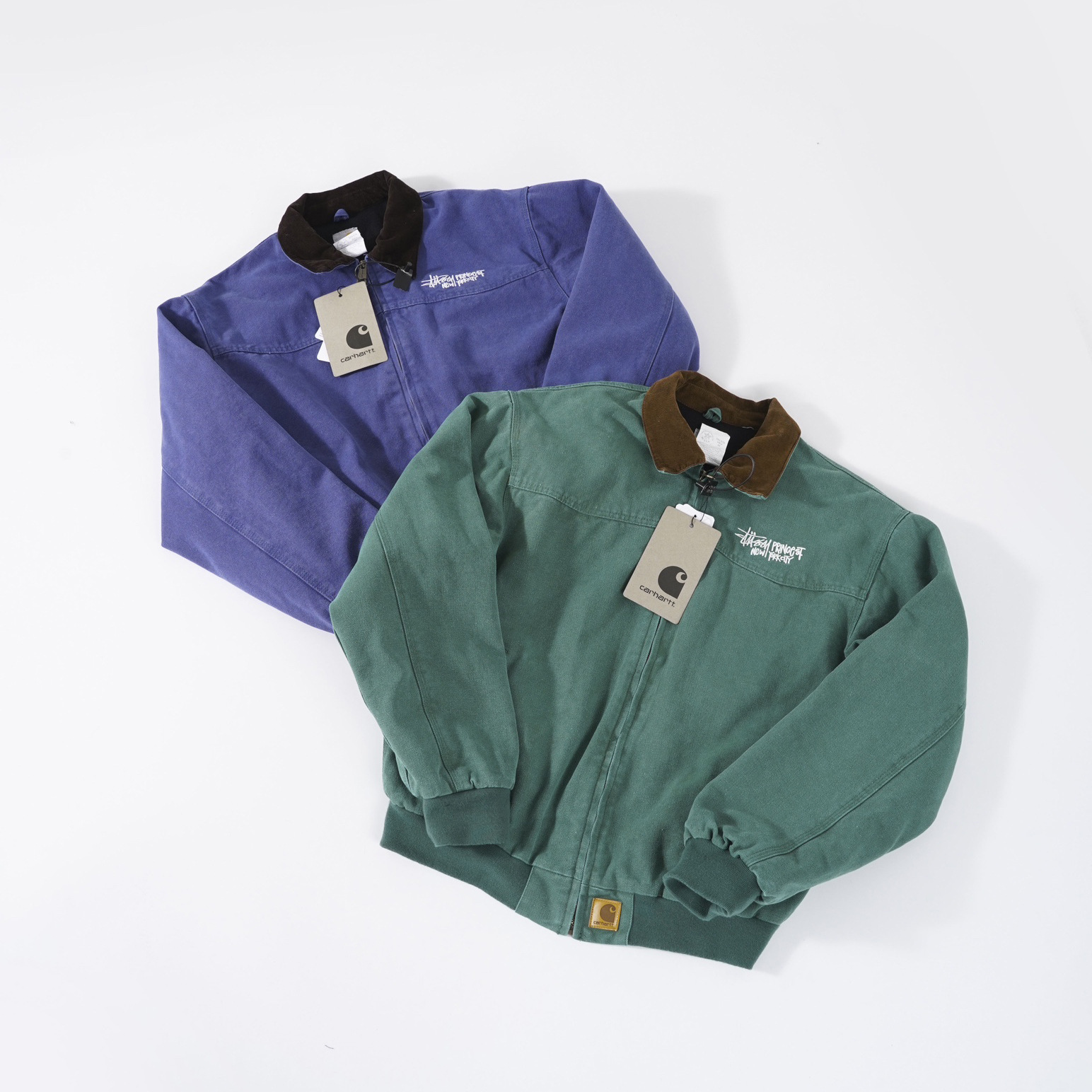 Niche CAR X STU Kajia Santa Fe Joint J14 Canvas vintage Jacket American Work Jacket Trendy