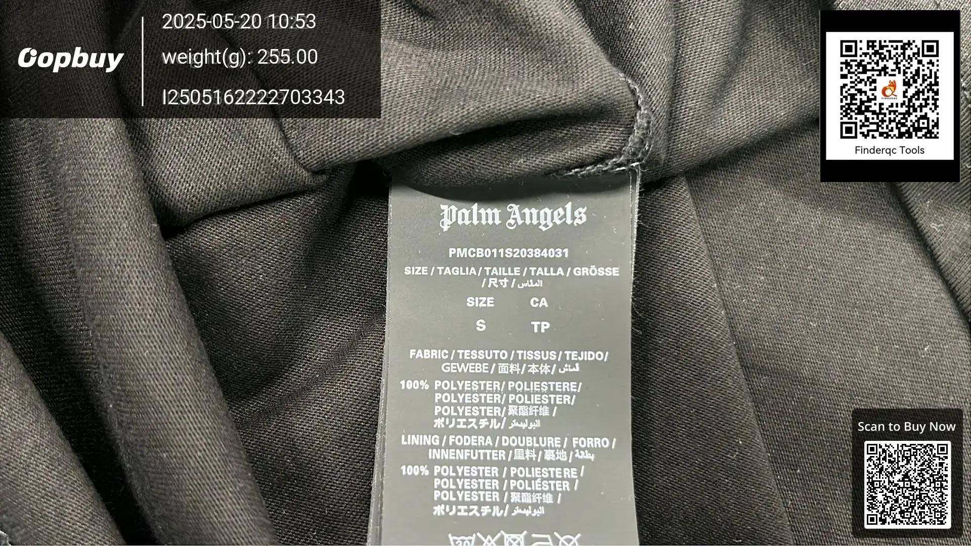 Cross-border E-commerce New Fashion Brand PA Palm Angel Bat Sleeve Shoulder Short Sleeve Back Letter Printed Couple T-shirt