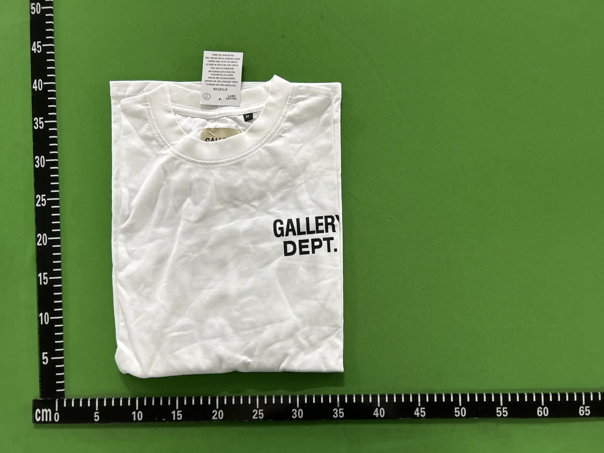 Gallery Dept. White Letter Print T-Shirt