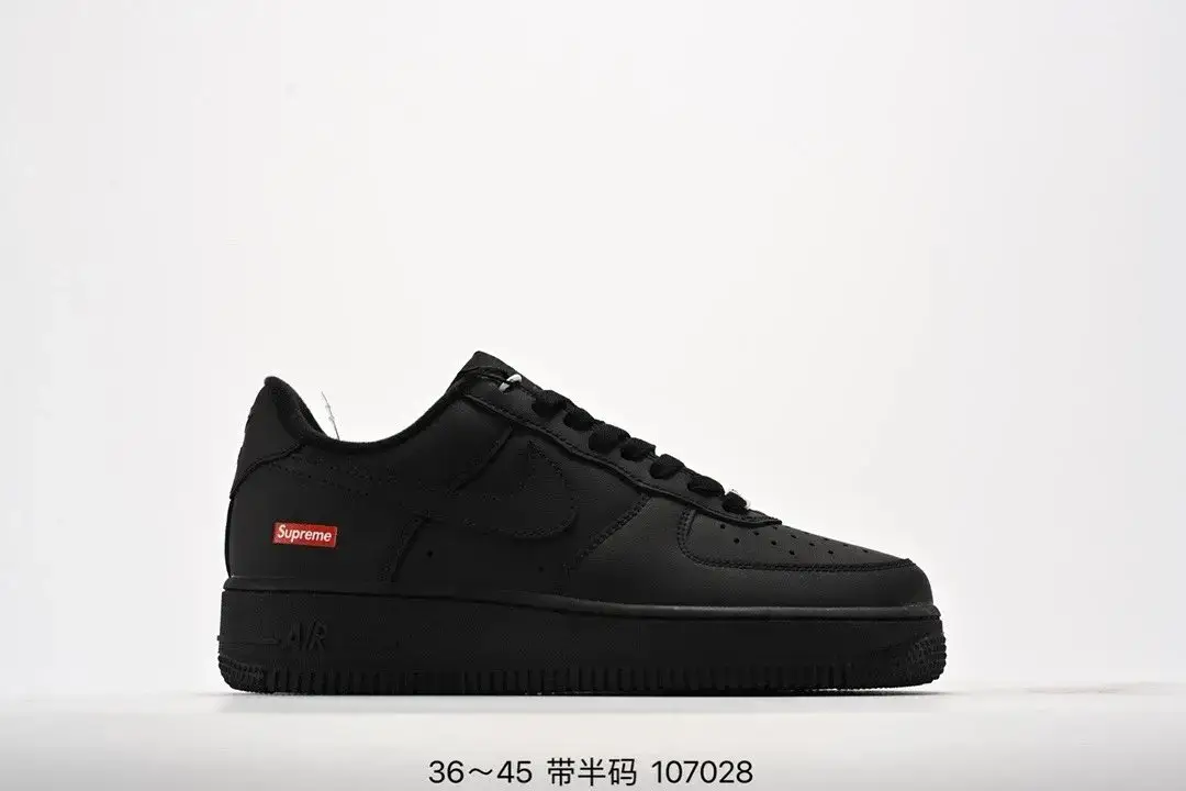 Air For*e 1 low 高品质联名sup纯正版型低帮百搭休闲运动板鞋