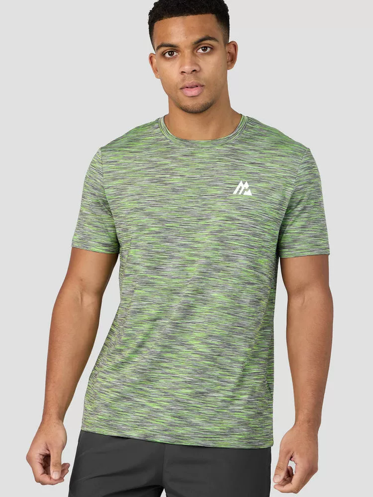 Mtx Trail Suit Green 878 1009 2128 Quick-Drying Sports T-Shirt for Men and Women Short-Sleeved Breathable Stripes