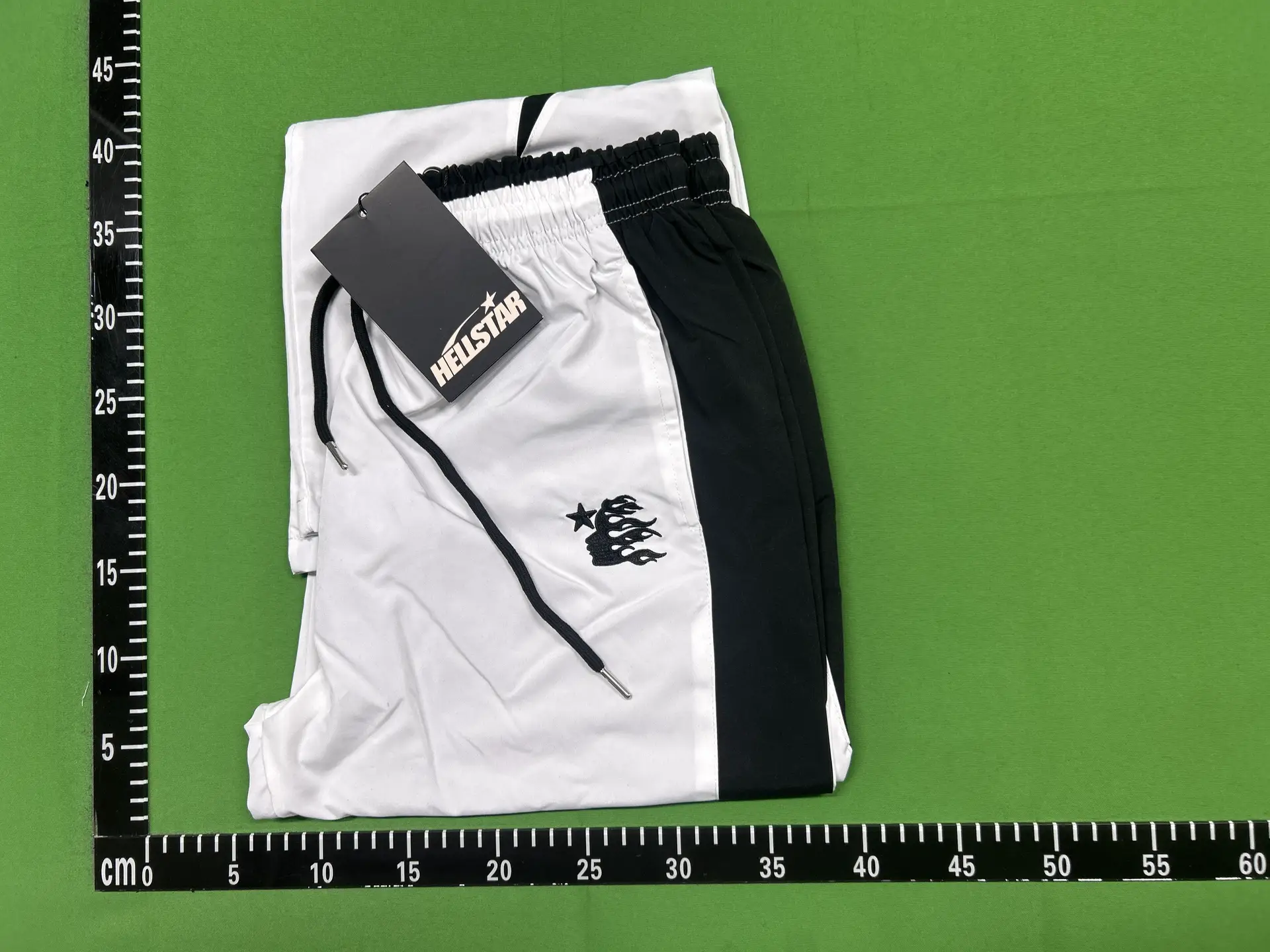 Hellstar White Black Track Pants