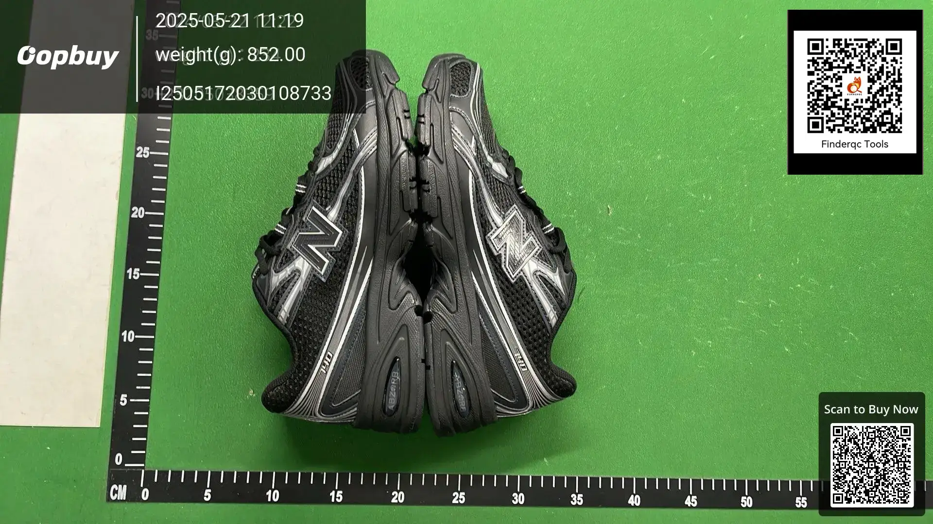 New Balance NB740 Black Silver Running Shoes