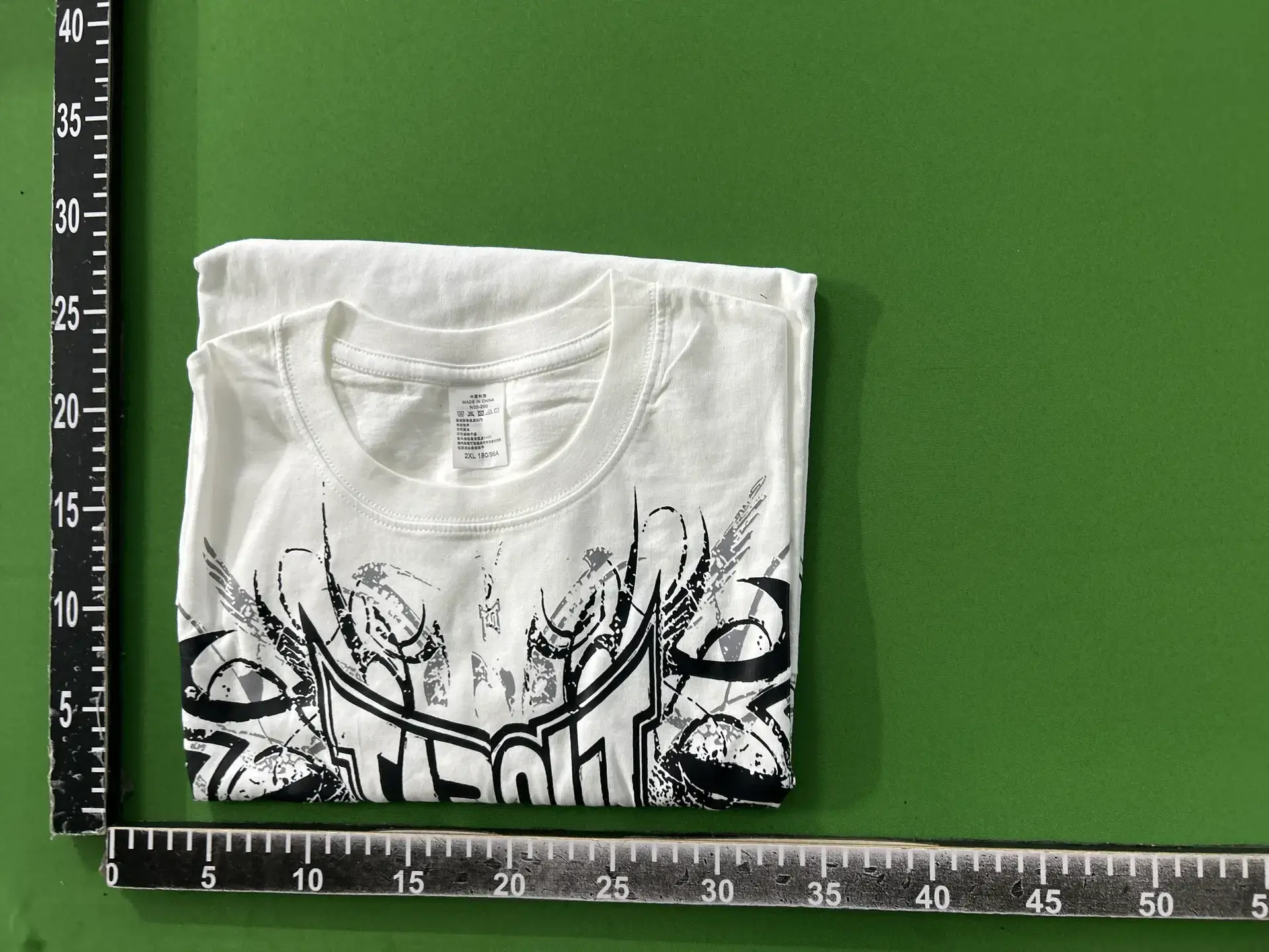 2025 European and American Street Demon Skull Tide Brand New Printed T-shirt Gothic High Street T-shirt All-match Crewneck