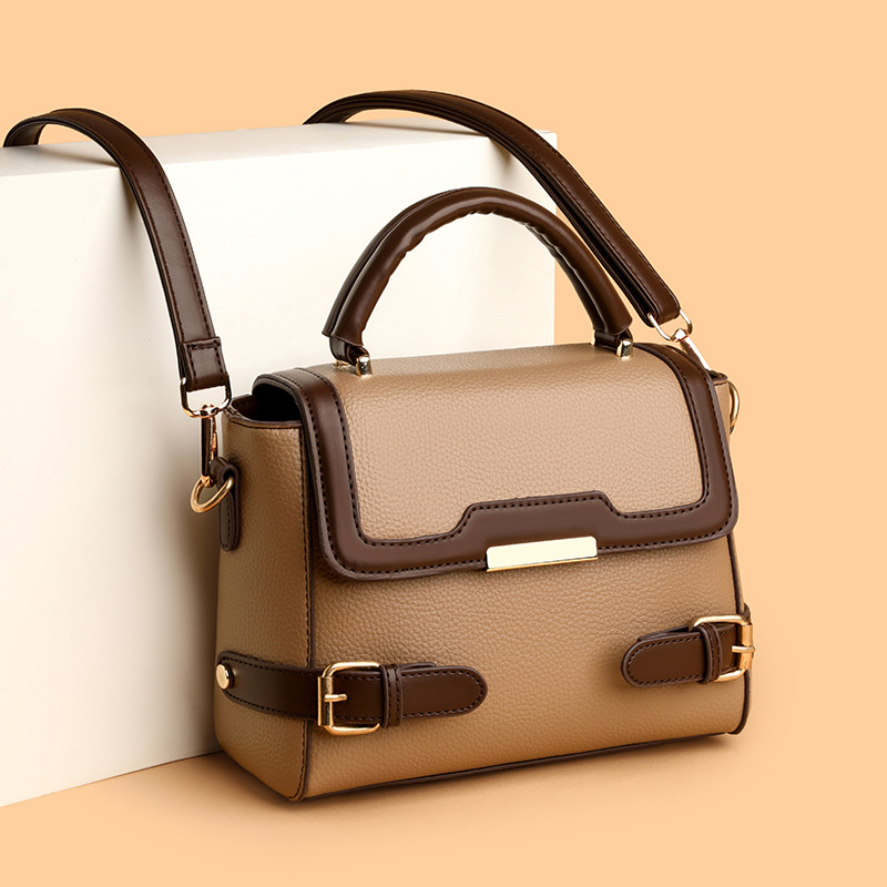 2025 New Women's Shoulder Crossbody Bag, Fashionable and Versatile, High-End Handbag, Commuter Large-Capacity Bag