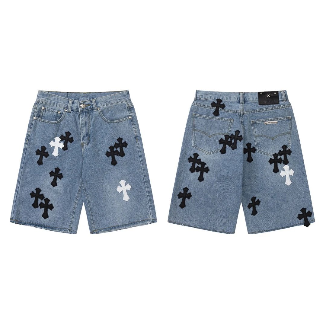 Chrome Hearts Denim Shorts