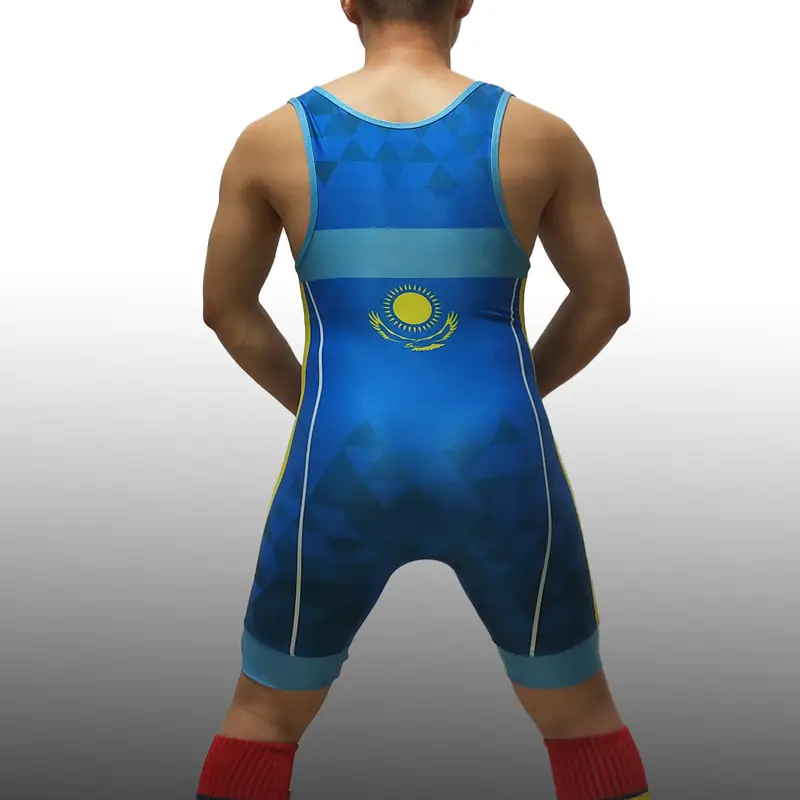Kazakh Leopard Head One-Piece Wrestling Dress Brave Master One-Piece Bodysuit