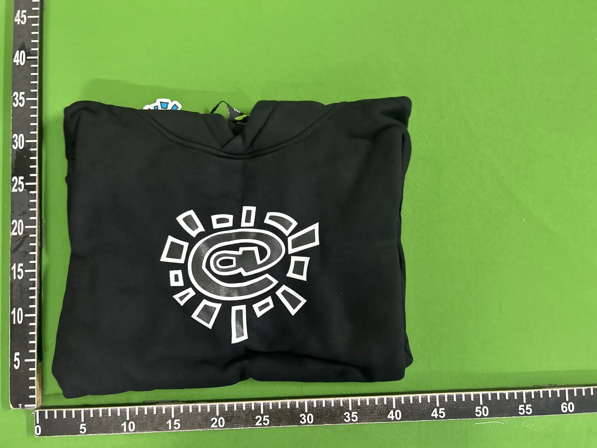 Cross-border British Tide Niche ADWYSD fleece-lined Sweat Sun Roll Hip Hop alwaysdowhatyoushoulddo