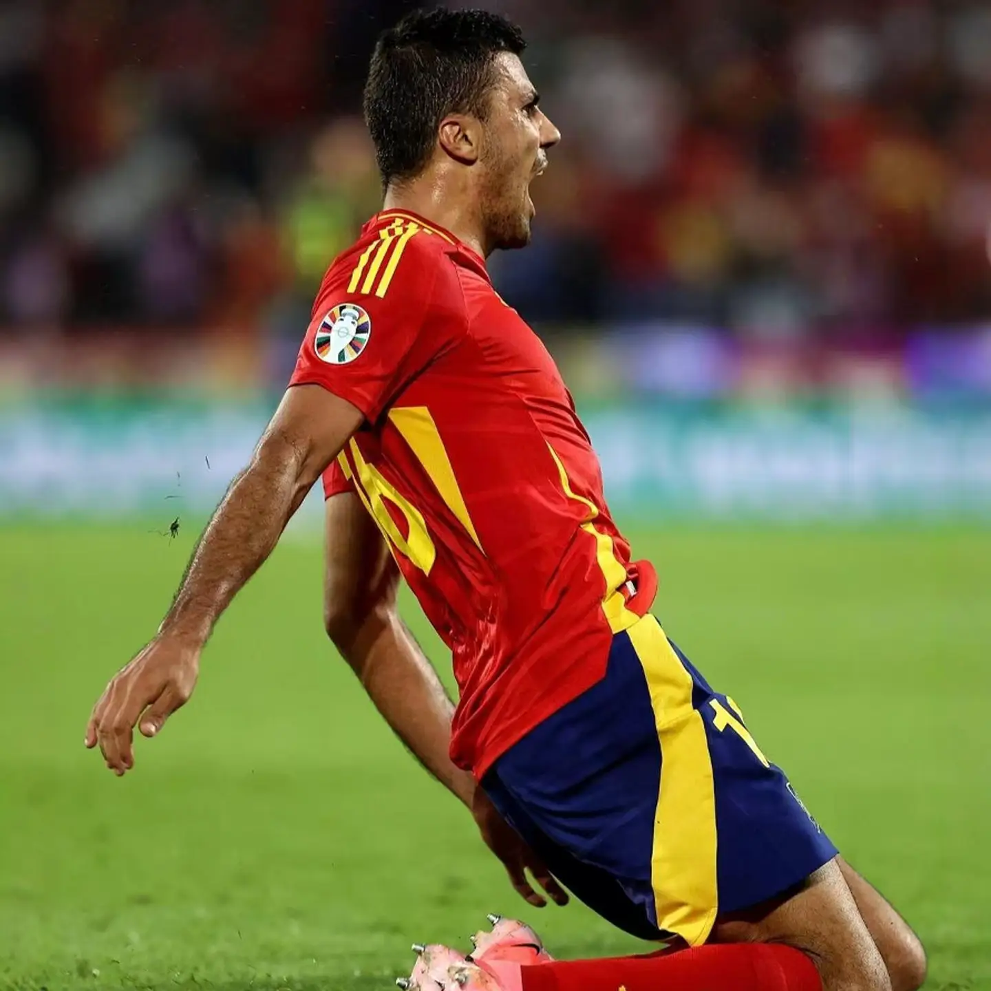 24-25 Spanish National Team Home Jersey 19 Yamal No. 7 Morata/Rodriguez/Gavi Football Uniform