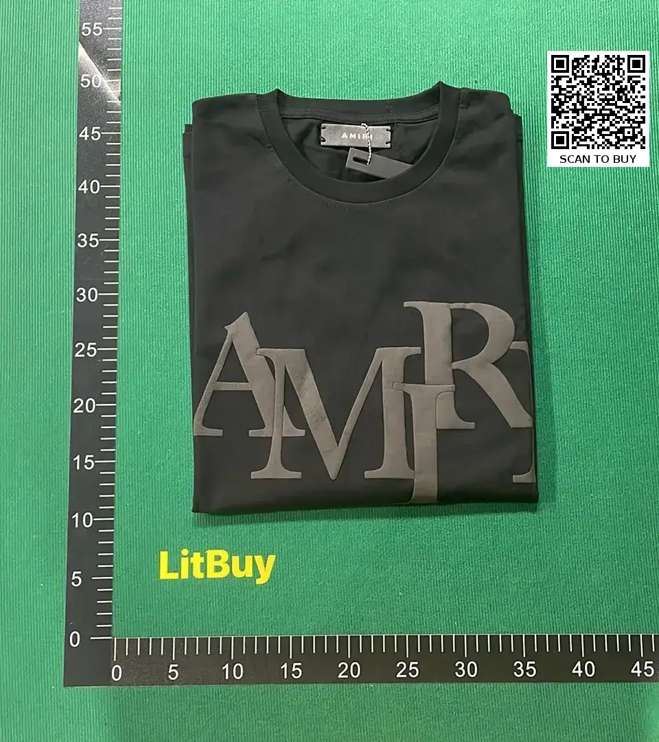 Amiri Foam Letter T-shirt