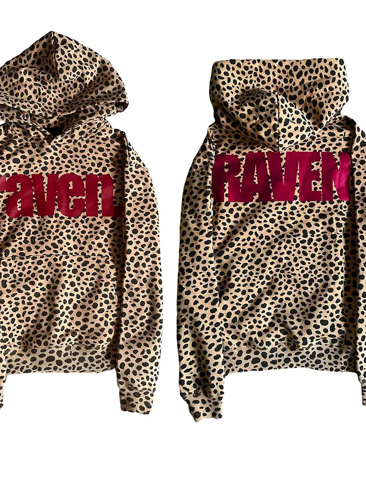 European and American ins dark cross-border long sleeved pullover hoodie sweatshirt retro punk print coat y2k street trend