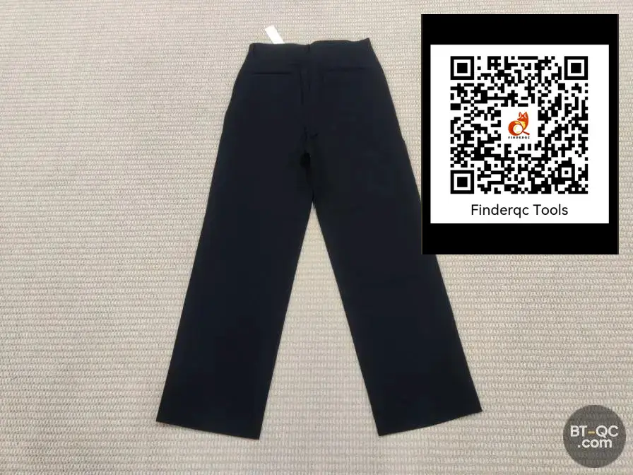 Vujade008-Otis Silicone Dipped Matte Drape Straight-leg pants Daily Versatile Straight-leg Casual Pants Waterproof